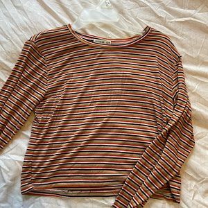 Cotton On Long Sleeve Crop Top